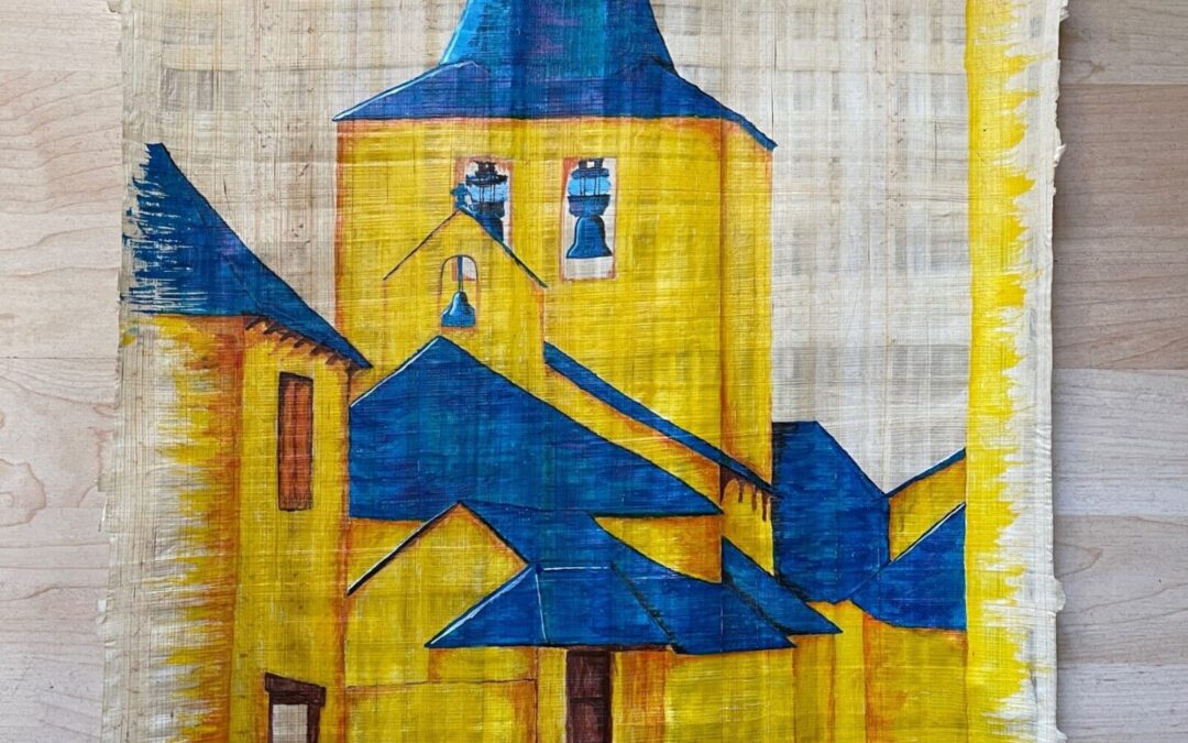Cuadro de papiro