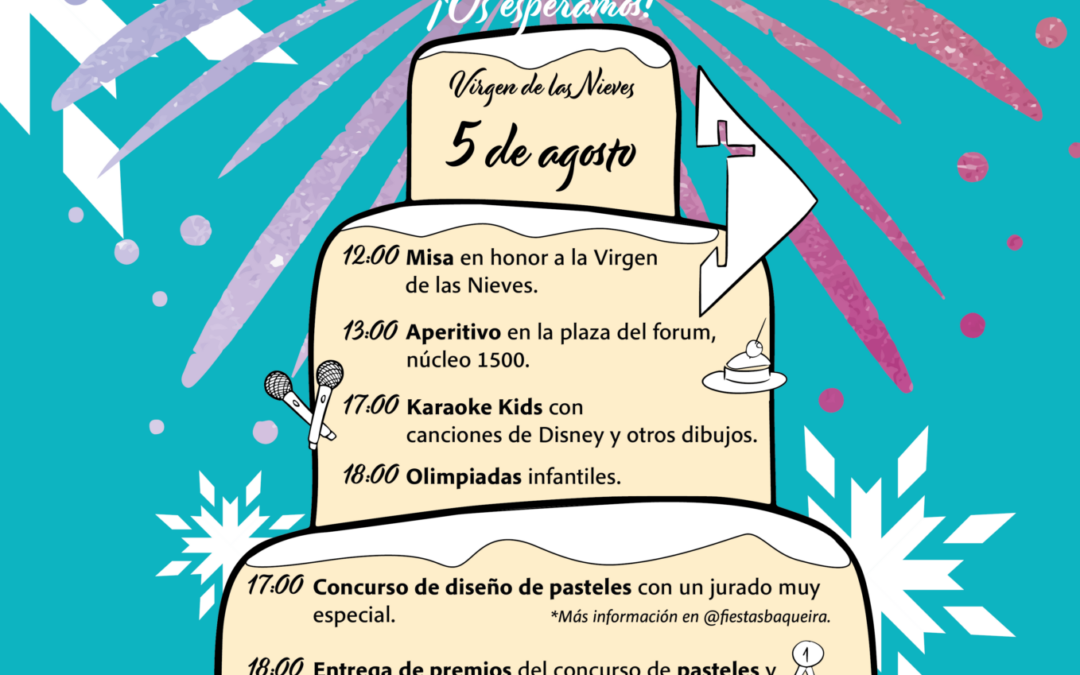 Cartel Fiestas Baqueira